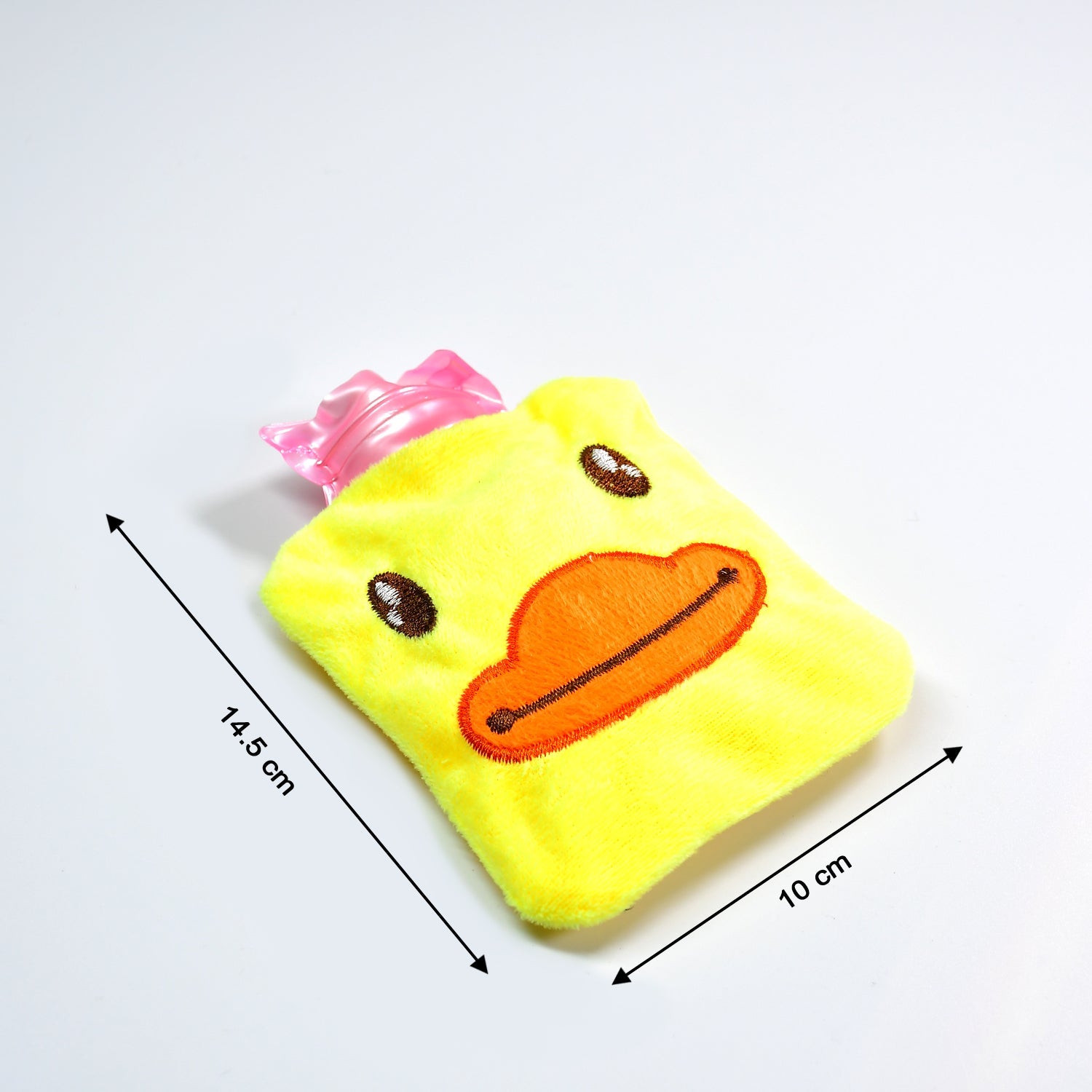 6511 Yellow Duck small Hot Water Bag with Cover for Pain Relief, Neck, Shoulder Pain and Hand, Feet Warmer, Menstrual Cramps. DeoDap 6511 Yellow Duck small Hot Water Bag with Cover for Pain Relief, Neck, Shoulder Pain and Hand, Feet Warmer, Menstrual Cramps. DeoDap